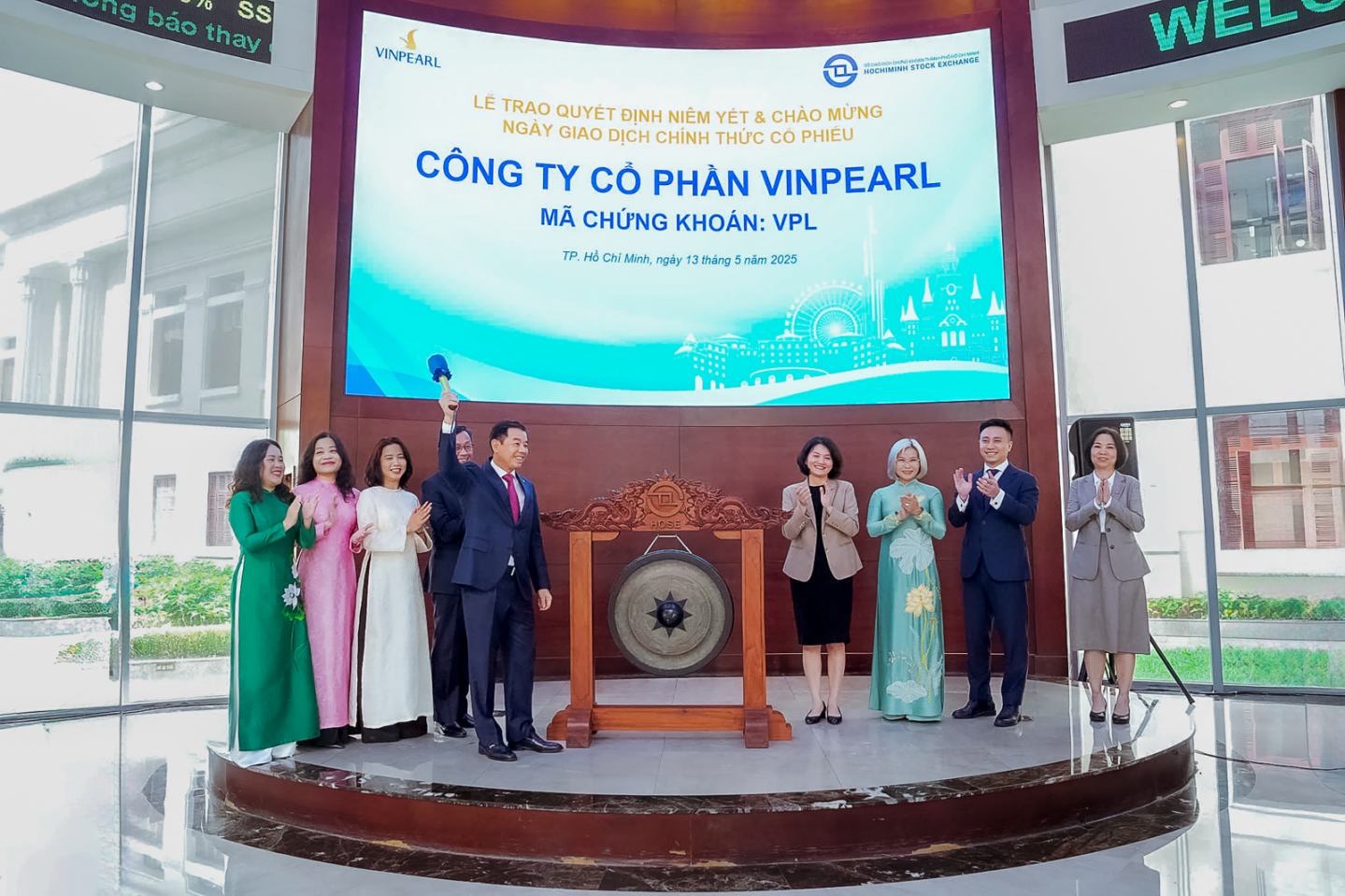 Vinpearl niêm yết trên sàn HOSE từ tháng 5/2025.