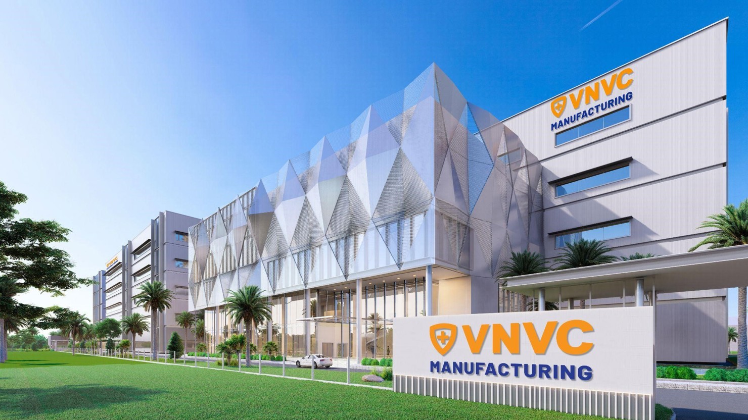 Nhà máy Vaccine và Sinh phẩm VNVC có quy mô ban đầu hơn 2.500 tỷ đồng, được đầu tư theo các công nghệ hiện đại của thế giới, khởi công vào tháng 5/2025. Ảnh: VNVC