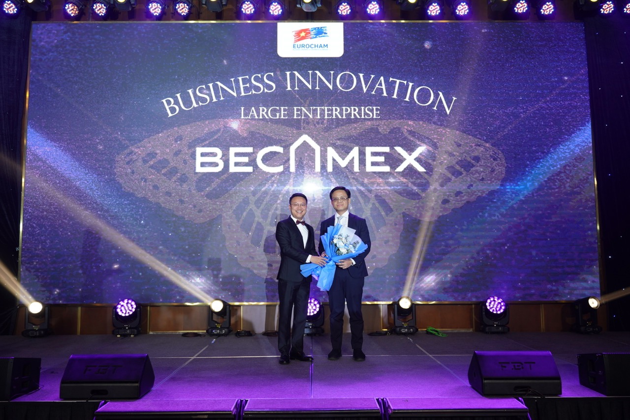 Becamex Group nhận giải thưởng doanh nghiệp đổi mới sáng tạo