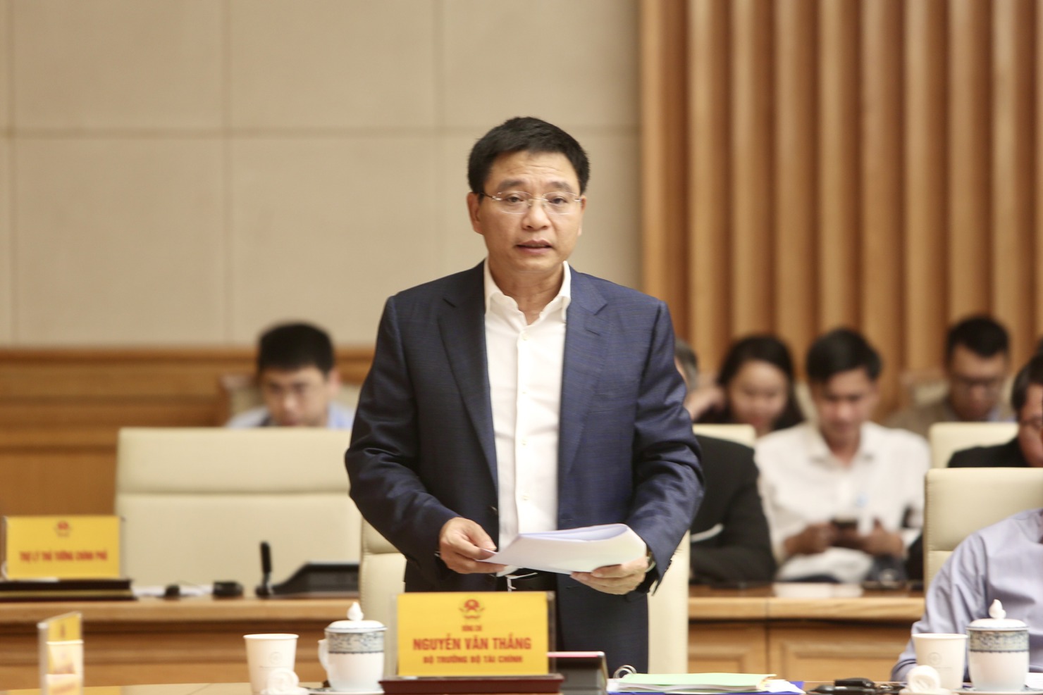 Bộ trưởng Bộ Tài chính Nguyễn Văn Thắng.