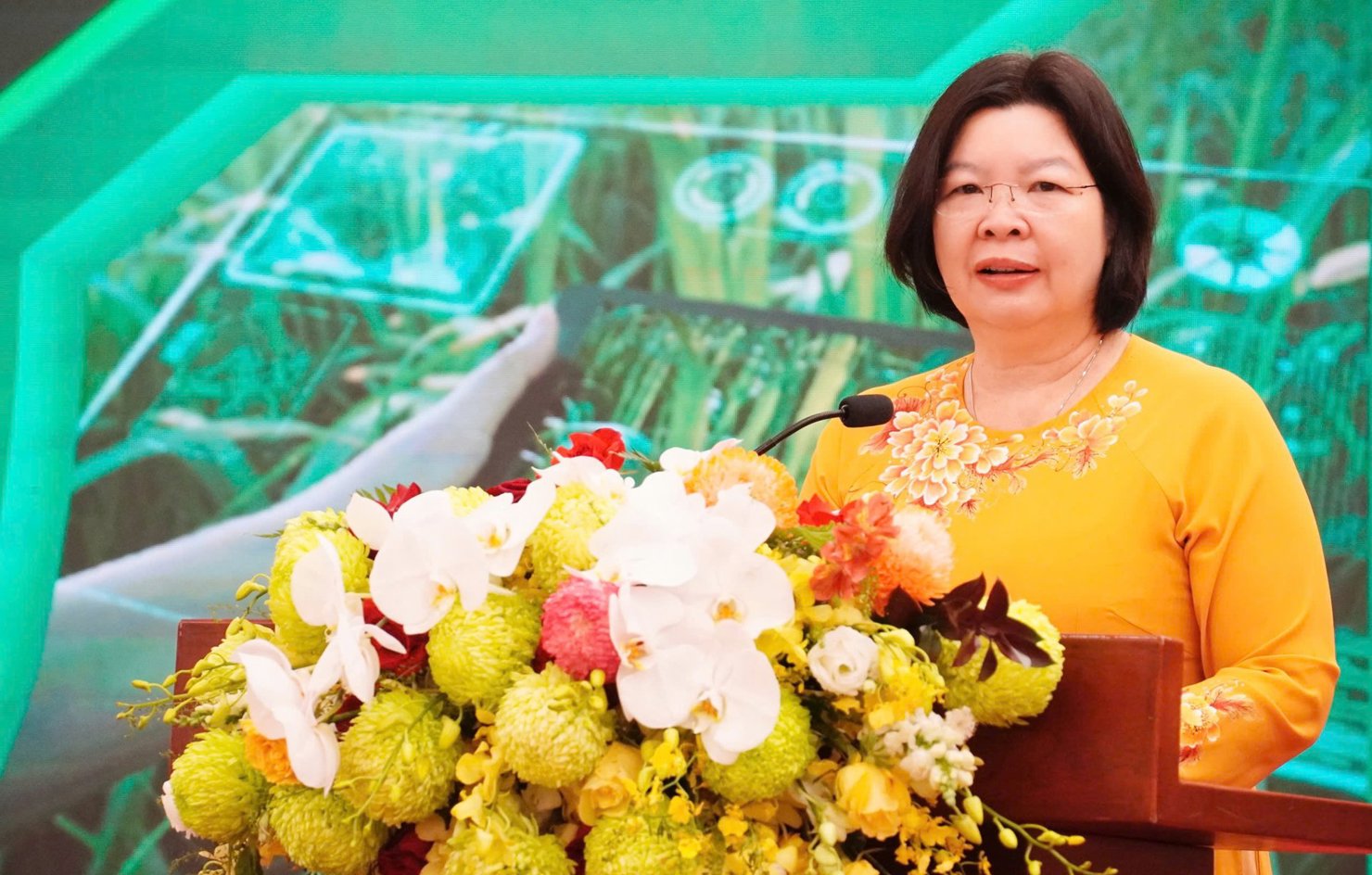 TS. Cao Xuân Thu Vân - Chủ tịch Liên minh Hợp tác xã Việt Nam