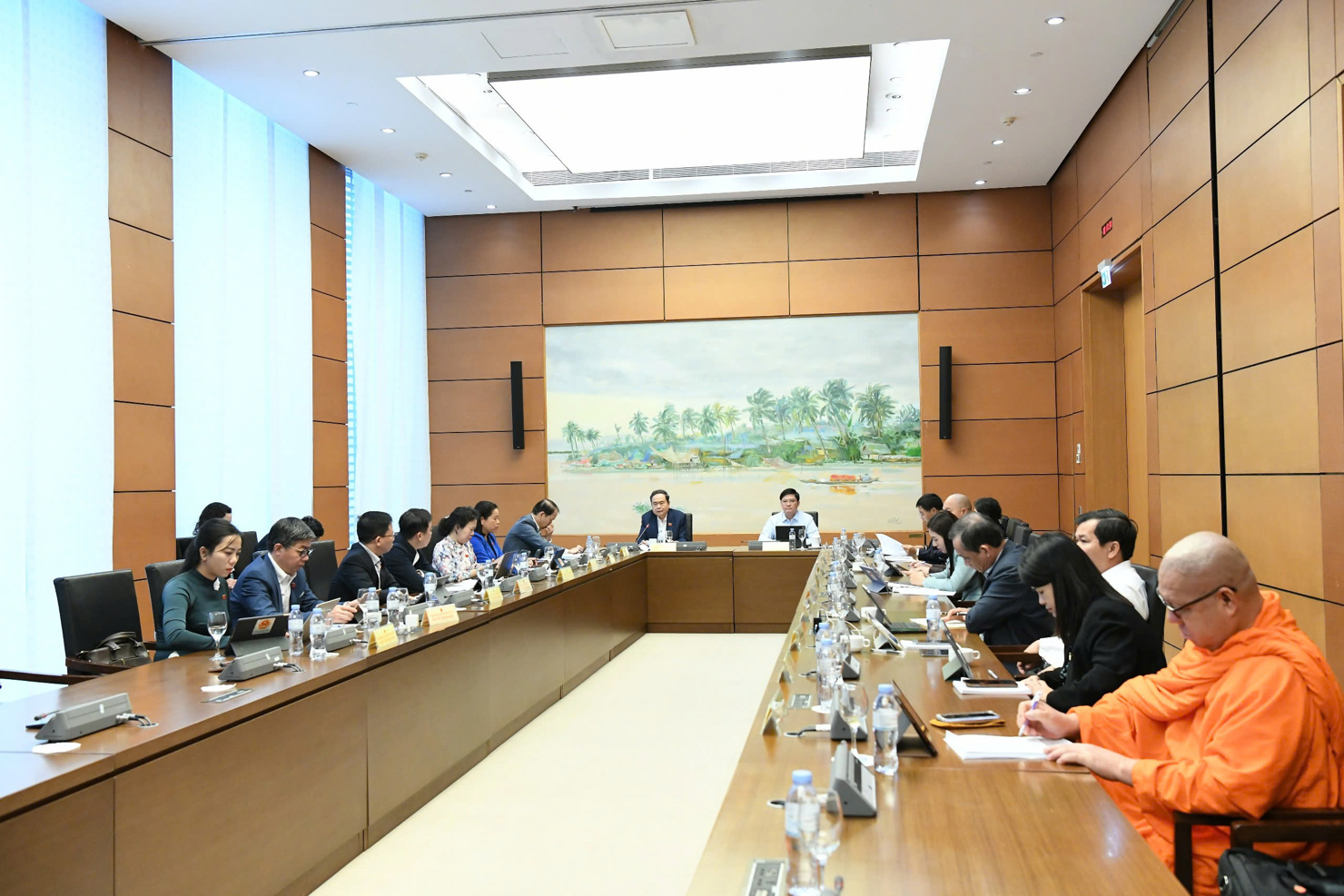 Quang cảnh phi&ecirc;n thảo luận tại Tổ 11.