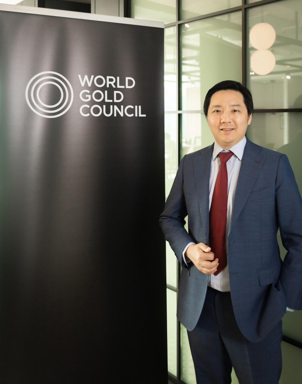 &Ocirc;ng&nbsp;Shaokai Fan - Gi&aacute;m đốc khu vực ch&acirc;u &Aacute; - Th&aacute;i B&igrave;nh Dương (kh&ocirc;ng bao gồm Trung Quốc) ki&ecirc;m Gi&aacute;m đốc Ng&acirc;n h&agrave;ng Trung ương To&agrave;n cầu tại WGC.