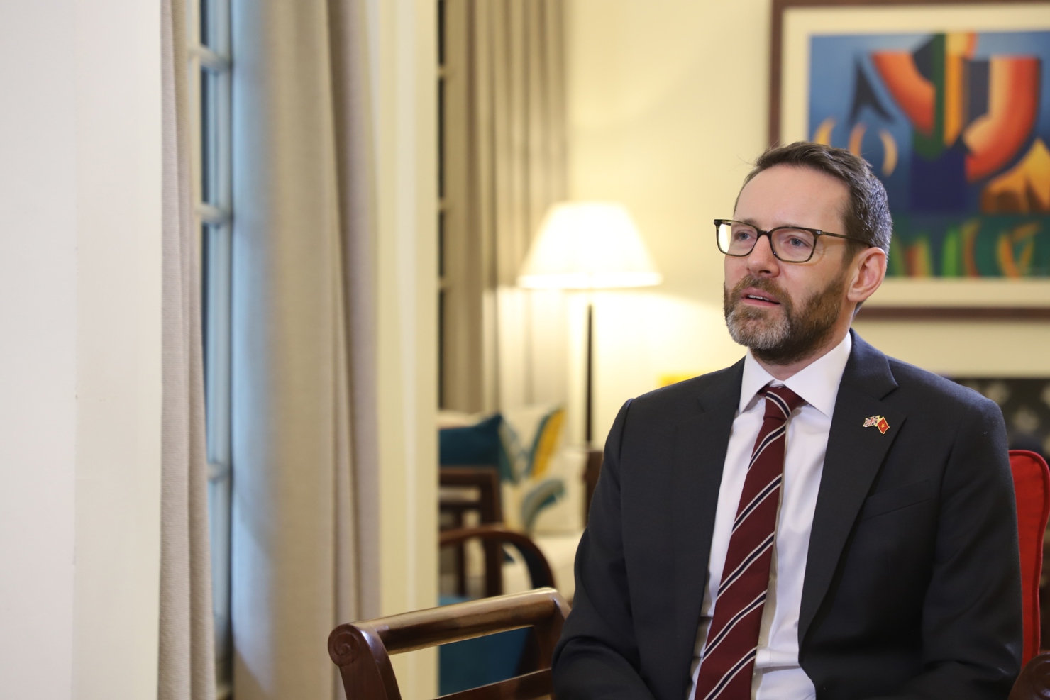 &Ocirc;ng Iain Frew - Đại sứ Anh tại Việt Nam: