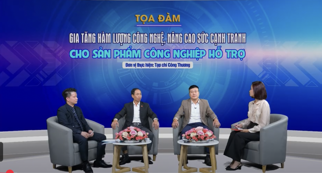 Tọa đ&agrave;m Gia tăng h&agrave;m lượng c&ocirc;ng nghệ, n&acirc;ng cao sức cạnh tranh cho sản phẩm c&ocirc;ng nghiệp hỗ trợ.