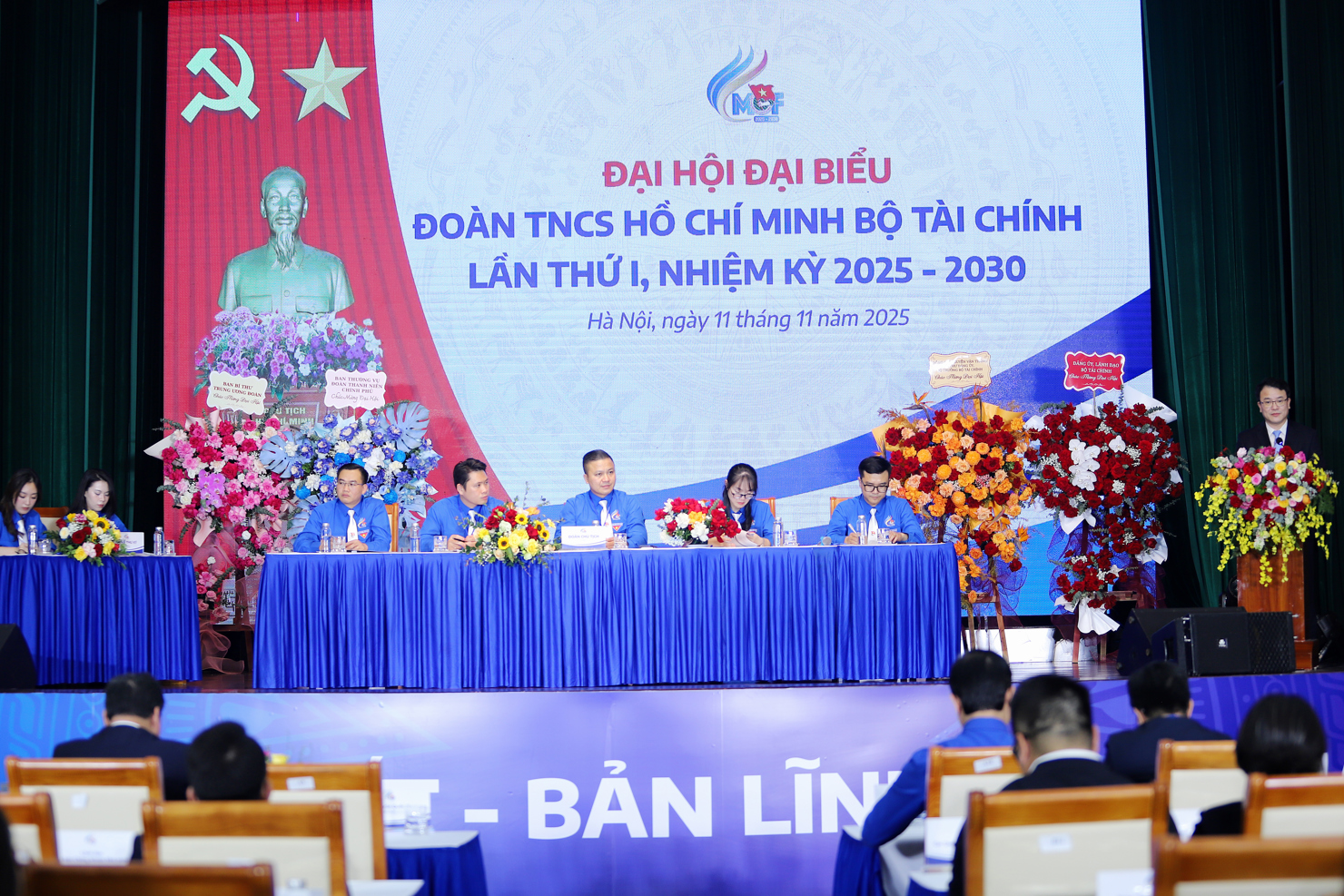 Thứ trưởng Trần Quốc Phương đề nghị, Đo&agrave;n Thanh ni&ecirc;n Bộ T&agrave;i ch&iacute;nh tiếp tục ph&aacute;t huy tinh thần s&aacute;ng tạo v&agrave; thực hiện tốt c&aacute;c nhiệm vụ trọng t&acirc;m của ng&agrave;nh.