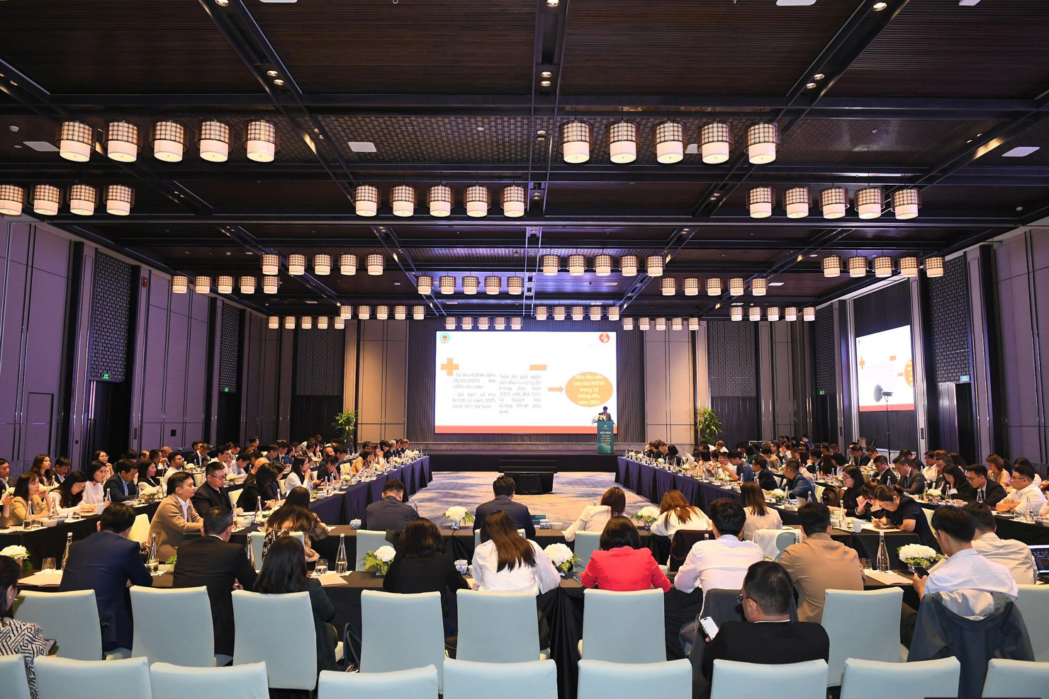 To&agrave;n cảnh Hội nghị Tổng kết hoạt động thị trường tr&aacute;i phiếu năm 2025 do HNX tổ chức ng&agrave;y 6/11.&nbsp;