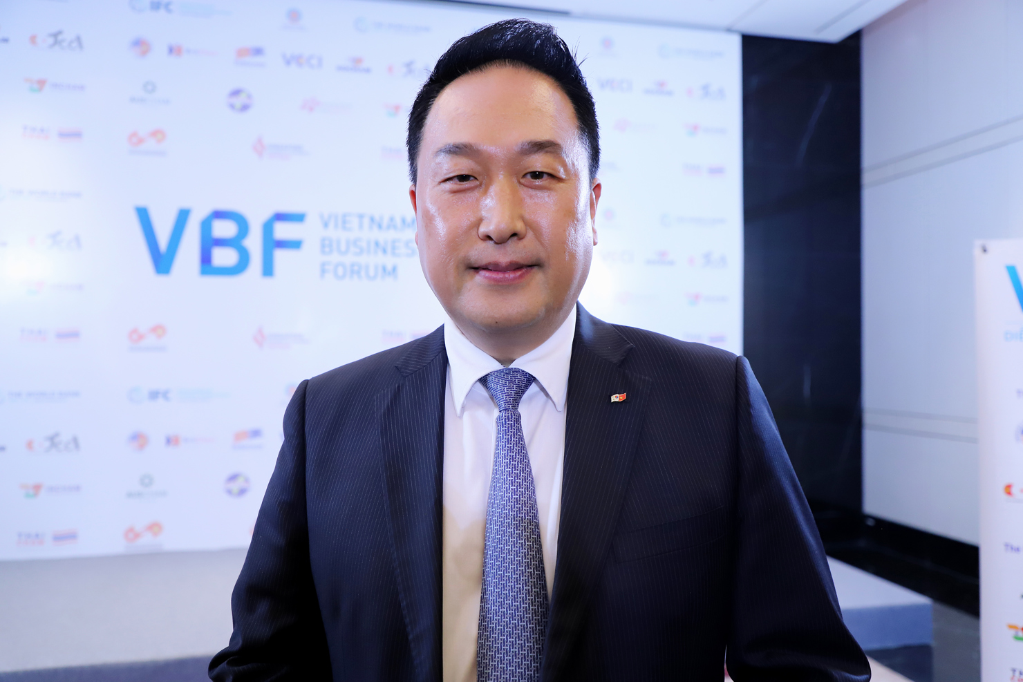 &Ocirc;ng Hong Sun - Chủ tịch Hiệp hội Doanh nghiệp H&agrave;n Quốc tại Việt Nam (KOCHAM) kh&oacute;a 15.