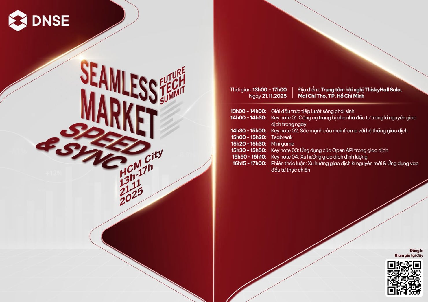 Future Tech Summit sẽ xoay quanh những xu hướng c&ocirc;ng nghệ mới nhất, đ&oacute;n đầu kỷ nguy&ecirc;n giao dịch trong ng&agrave;y