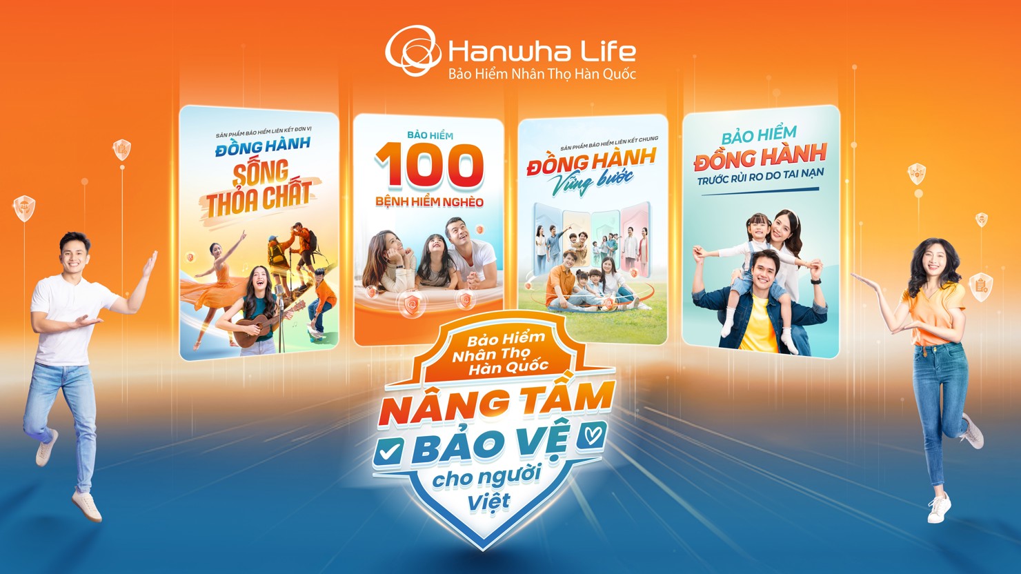 Bộ sản phẩm mới của Hanwha Life Việt Nam đang được nhiều bạn trẻ v&agrave; cộng đồng n&oacute;i chung quan t&acirc;m, đ&oacute;n nhận.