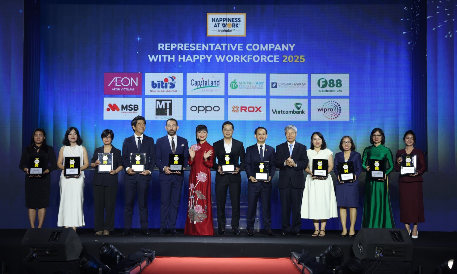 C&aacute;c doanh nghiệp nhận xếp hạng Doanh nghiệp c&oacute; nguồn nh&acirc;n lực hạnh ph&uacute;c