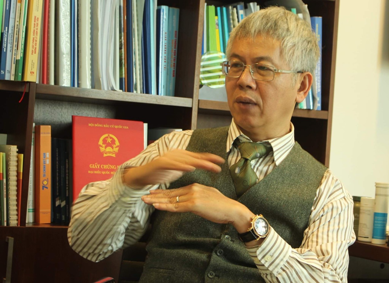 TS. Nguyễn Đức Ki&ecirc;n -nguy&ecirc;n Ph&oacute; Chủ nhiệm Uỷ ban kinh tế Quốc hội, Tổ trưởng Tổ Tư vấn kinh tế của Thủ tướng Ch&iacute;nh phủ.