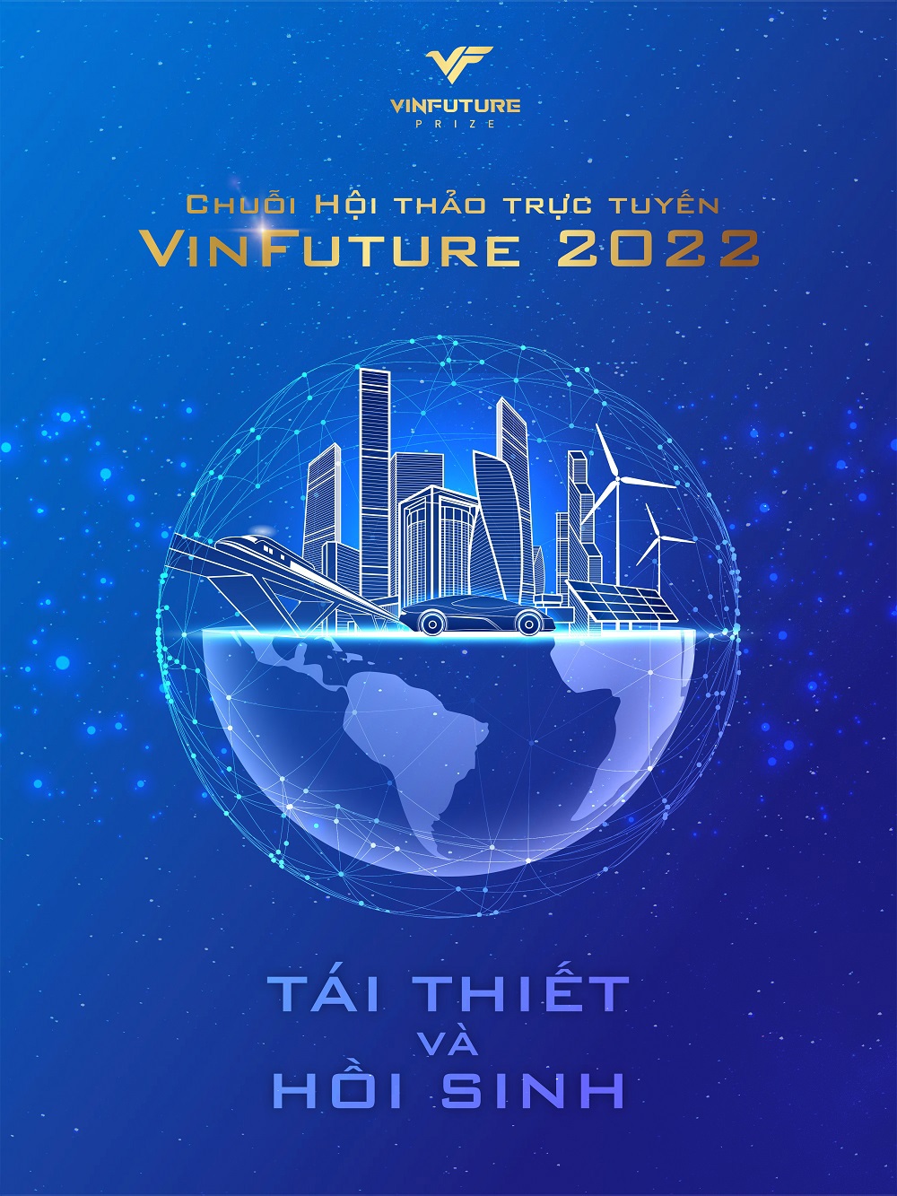 Quỹ VinFuture công bố chuỗi hội thảo trực tuyến cho đối tác đề cử mùa giải 2022. Ảnh VIC.
