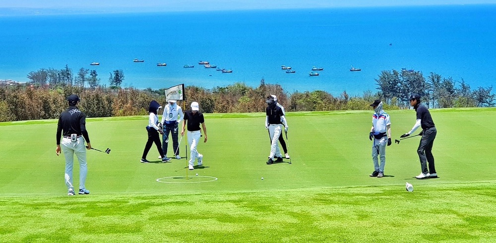 Sân golf PGA Ocean được xây dựng trên diện tích đất 88,4 ha. Ảnh: NVL