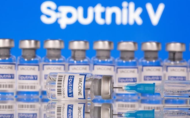 Vaccine phòng COVID-19 Sputink V của Nga. Ảnh: Reuters