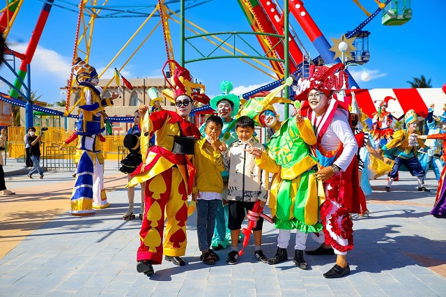 Công viên giải trí Circus Land phù hợp mọi lứa tuổi hứa hẹn sẽ là nơi hút khách du lịch trong lễ hội NovaWorld Festival. Ảnh: NVL