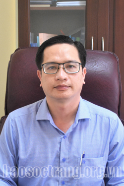 Ông Dương Văn Ngoảnh - Giám đốc Sở Kế hoạch và Đầu tư tỉnh Sóc Trăng. Ảnh: Quốc Kha