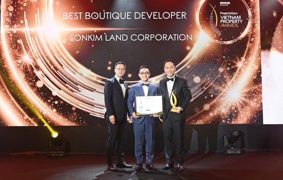 SonKim Land "thắng lớn" tại Giải thưởng Bất động sản Việt Nam 2020. Ảnh SKL