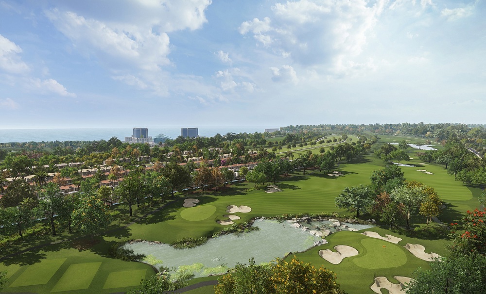 PGA Golf Villas tại NovaWorld Phan Thiet - Siêu thành phố Biển - Du lịch - Sức khỏe. Ảnh NVL