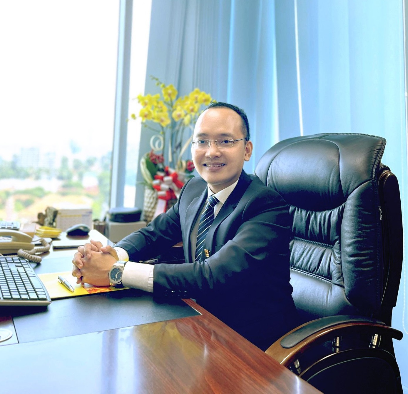 Ông Nguyễn Vĩnh Tuyên được bổ nhiệm làm Phó Tổng Giám đốc Nam A Bank (Ảnh: Nam A Bank).