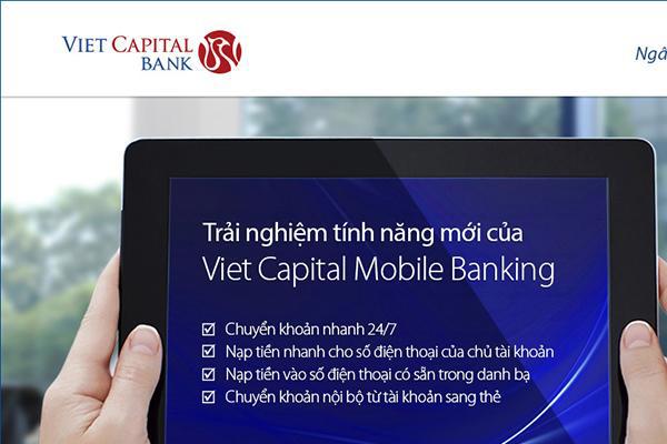 Viet Capital Mobile Banking phiên bản mới với nhiều tính năng ưu việt. Ảnh VietCapitalbank
