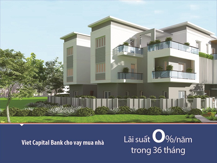 Viet Capital Bank cho vay mua nhà lãi suất 0 đồng.