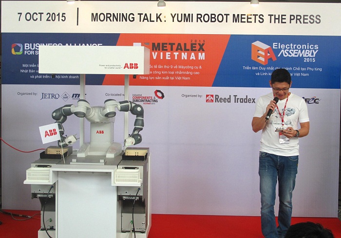ABB đã nghiên cứu và lên kế hoạch hình thành YuMi Robot 2 cánh tay kể từ năm 2006.