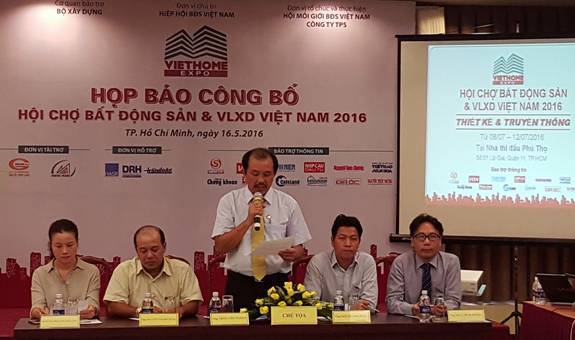 100 doanh nghiệp với 600 gian hàng sẽ tham gia VietHome Expo 2016. Ảnh: LN