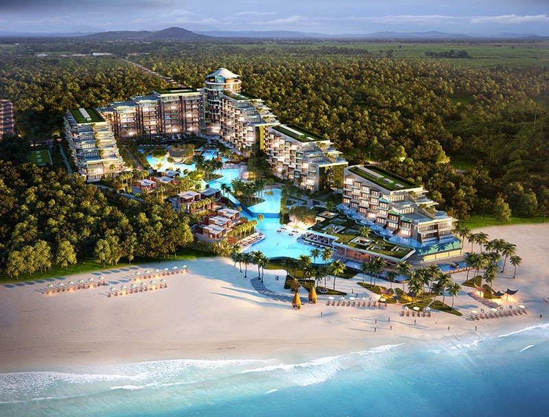 Dự án Emerald Bay sản phẩm căn hộ nghỉ dưỡng của Sungroup đang đầu tư ở Phú Quốc. Nguồn: internet