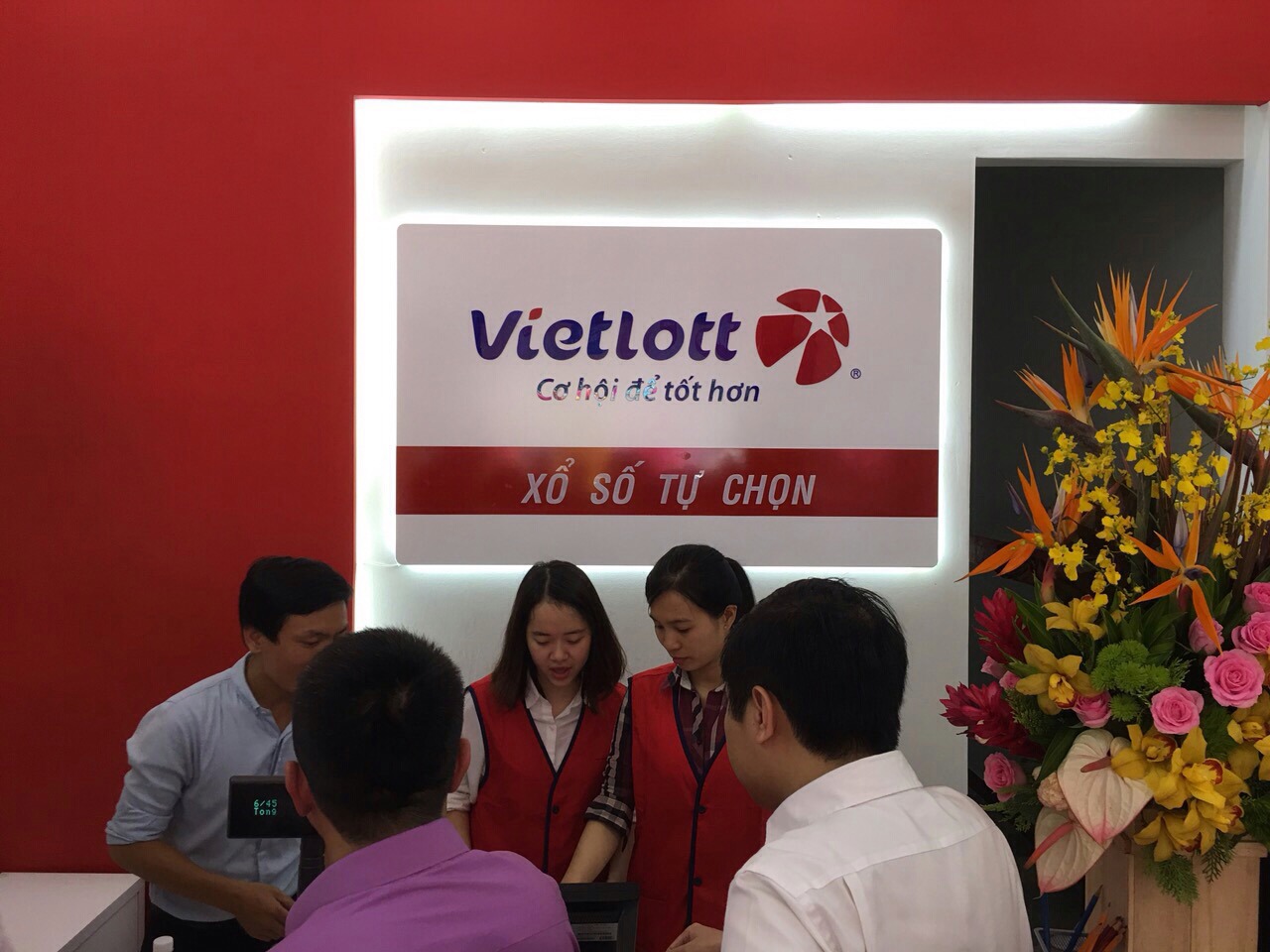 Một đại lý bán sản phẩm xổ số tự chọn tại tỉnh Khánh Hòa. Nguồn Vietlott