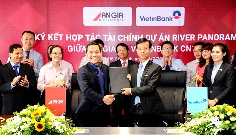 An Gia và VietinBank chính thức ký kết thỏa thuận hợp tác tài chính cho dự án River Panorama. An Gia