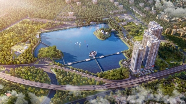 Vinhomes Skylake sở hữu vị trí đắc địa tại phía Tây Hà Nội – Khu vực Trung tâm hành chính mới của Thủ đô. Ảnh VIN