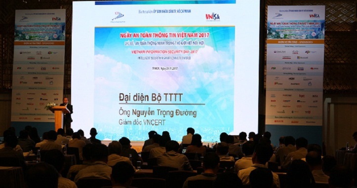 Toàn cảnh Ngày An toàn Thông tin Việt Nam 2017 tại TP. Hồ Chí Minh. Ảnh: Hữu Thông