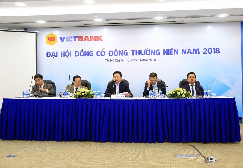 Toàn cảnh đại hội cổ đông VietBank 2018. Ảnh: Ngọc Bích
