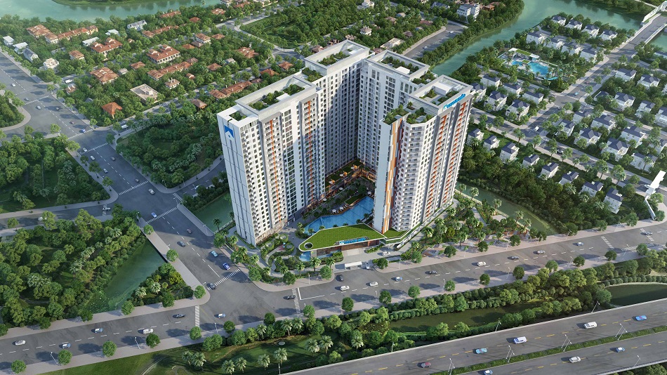Dự án căn hộ Jamila Quận 2 của Khang Điền thi công vượt tiến độ sắp bàn giao cho người mua. Ảnh KDH 