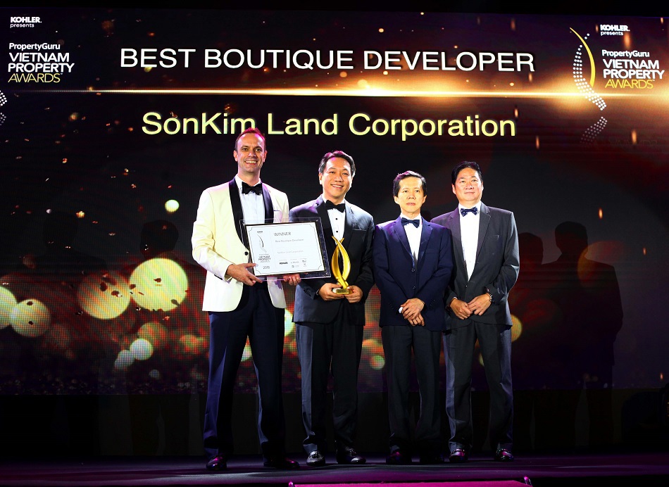 Giải thưởng “Best Boutique Developer” là minh chứng cho chiến lược đúng đắn của SonKim Land.
