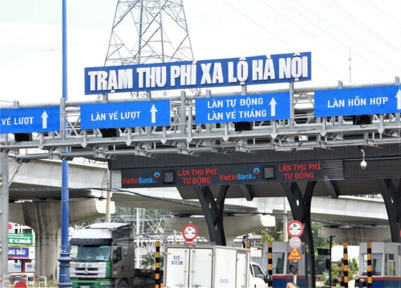 Trạm thu phí BOT Xa lộ Hà Nội thu phí trở lại sau hơn 3 năm tạm dừng