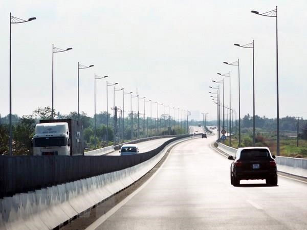 Một đoạn trên tuyến đường cao tốc TP. Hồ Chí Minh-Long Thành-Dầu Giây. (Ảnh: Tràng Dương)
