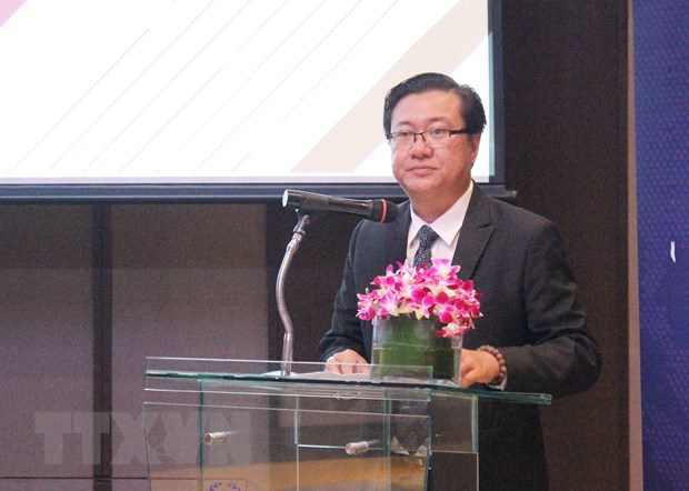 Ông Nguyễn Tuấn, Phó Giám đốc ITPC phát biểu khai mạc hội thảo. Ảnh: Xuân Anh