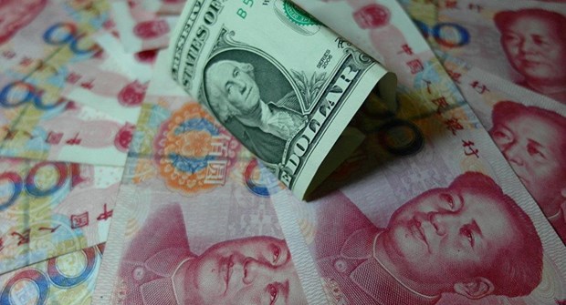 Chỉ riêng trong tháng Ba vừa qua, Trung Quốc đã bán 20 tỷ USD trái phiếu chính phủ Mỹ. Nguồn: AFP