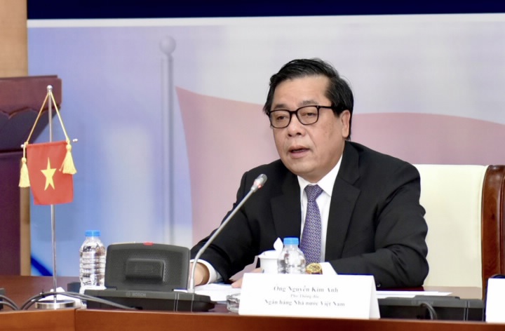 Theo Phó Thống đốc NHNN Nguyễn Kim Anh, sau 10 năm triển khai chương trình cơ cấu lại gắn với xử lý nợ xấu, hệ thống TCTD ở Việt Nam đã hoạt động an toàn, lành mạnh hơn - Ảnh:sbv.gov.vn