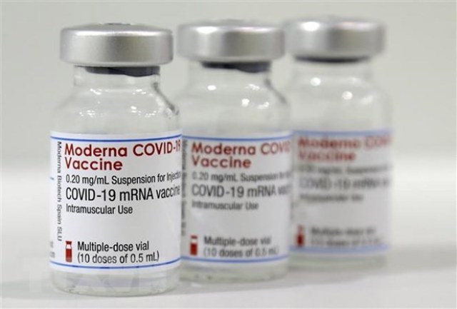 3 triệu liều vắc-xin Moderna do Hoa Kỳ cung cấp sắp đến Việt Nam. Ảnh minh họa: TTXVN