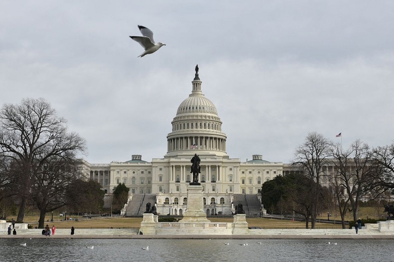 Tòa nhà Quốc hội Mỹ. Ảnh: AFP 