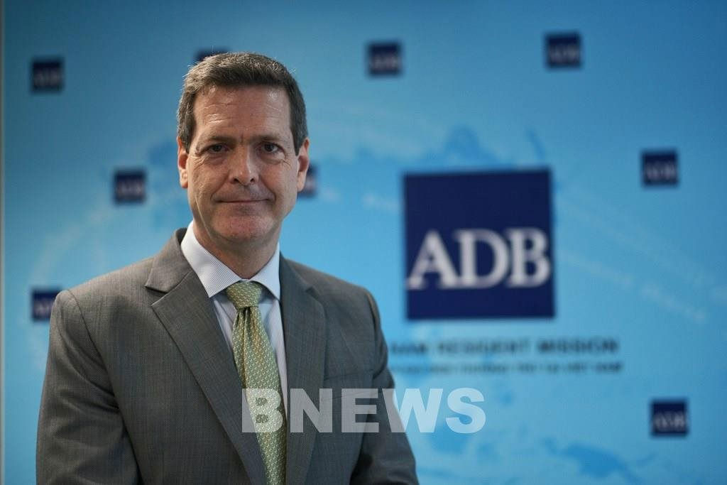 Ông Andrew Jeffries, Giám đốc Quốc gia Ngân hàng Phát triển Châu Á (ADB) tại Việt Nam. Ảnh: Bnews