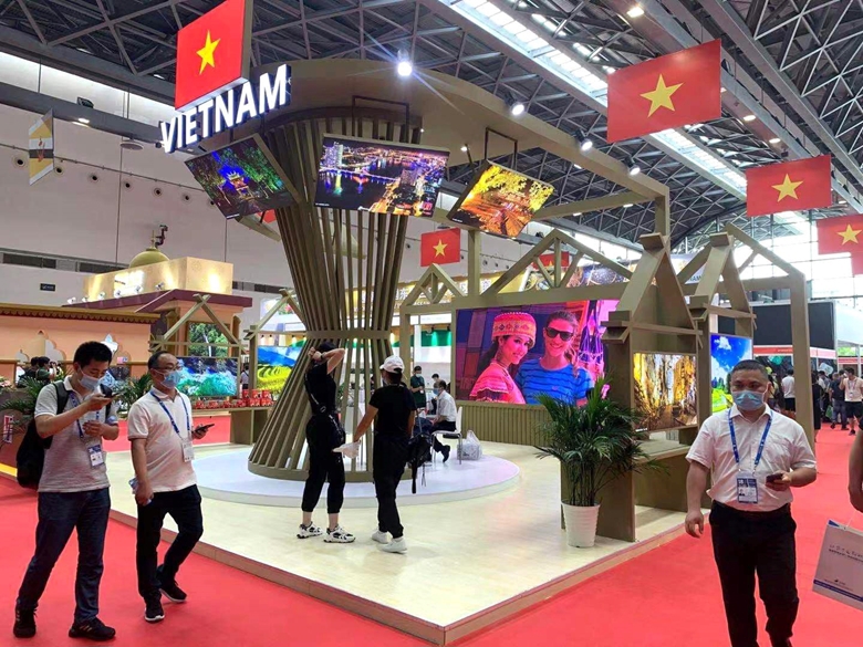 Tại CAEXPO 2021, khu vực trưng bày của DN Việt Nam tiếp tục có quy mô lớn nhất trong các nước ASEAN với nội dung phong phú và đa dạng (Ảnh minh họa) 