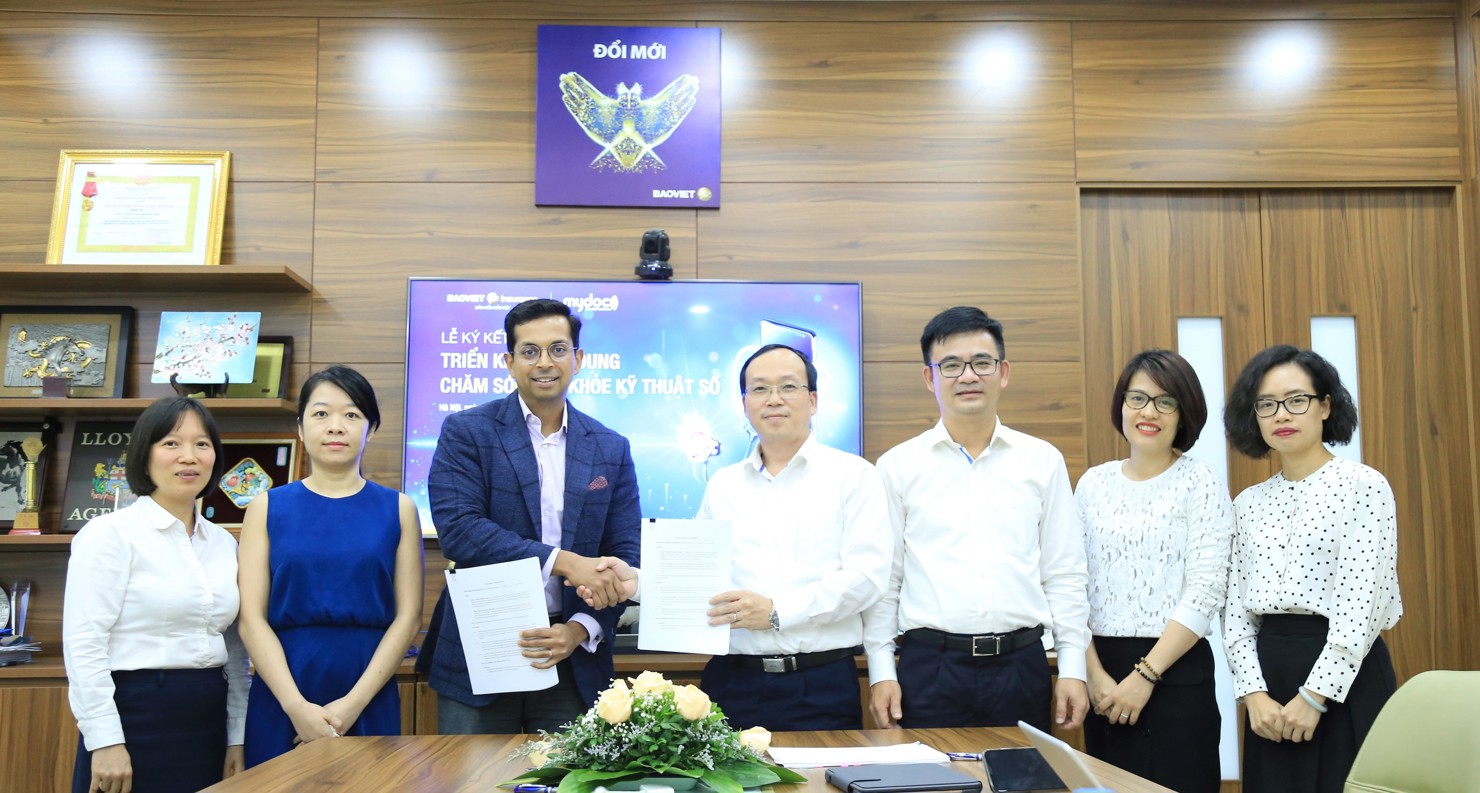 Bảo hiểm Bảo Việt chính thức ký kết hợp tác cùng MyDoc về chăm sóc sức khỏe