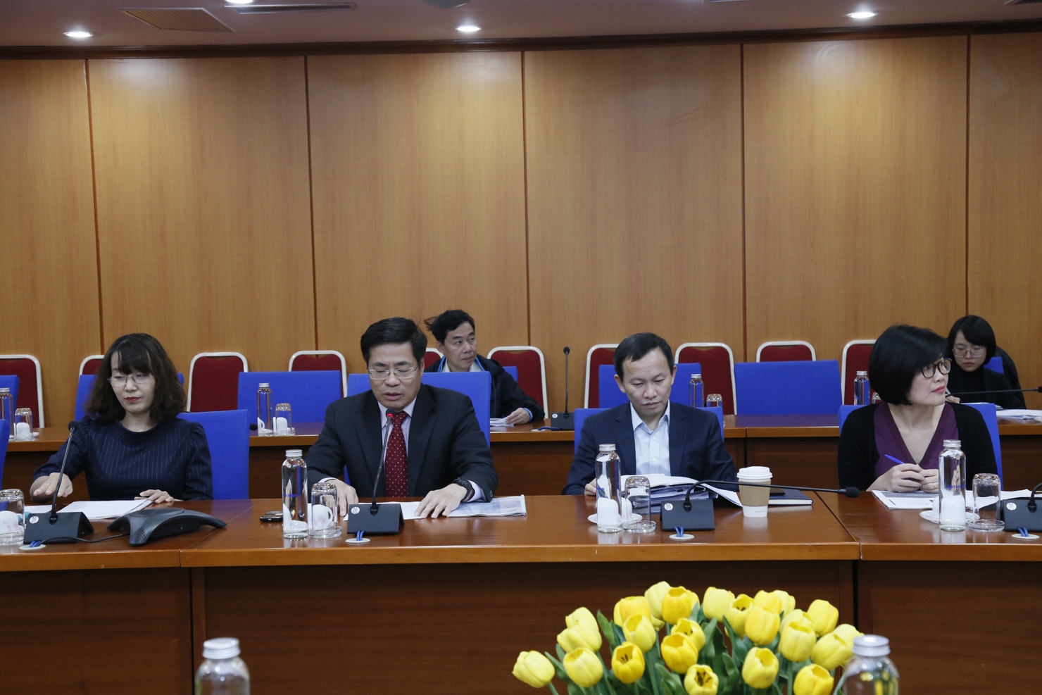 Ông Trương Hùng Long – Cục trưởng Cục Quản lý nợ và Tài chính đối ngoại phát biểu khai mạc Hội thảo 