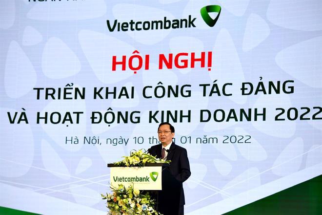Ông Đào Minh Tú - Phó Thống đốc thường trực Ngân hàng Nhà nước Việt Nam phát biểu chỉ đạo tại hội nghị