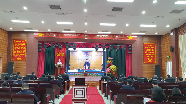 Phó Tổng cục trưởng Tổng cục Hải quan Nguyễn Văn Thọ phát biểu chỉ đạo tại Hội nghị tổng kết công tác năm 2021 và triển khai nhiệm vụ năm 2022 của Cục Hải quan Bình Dương