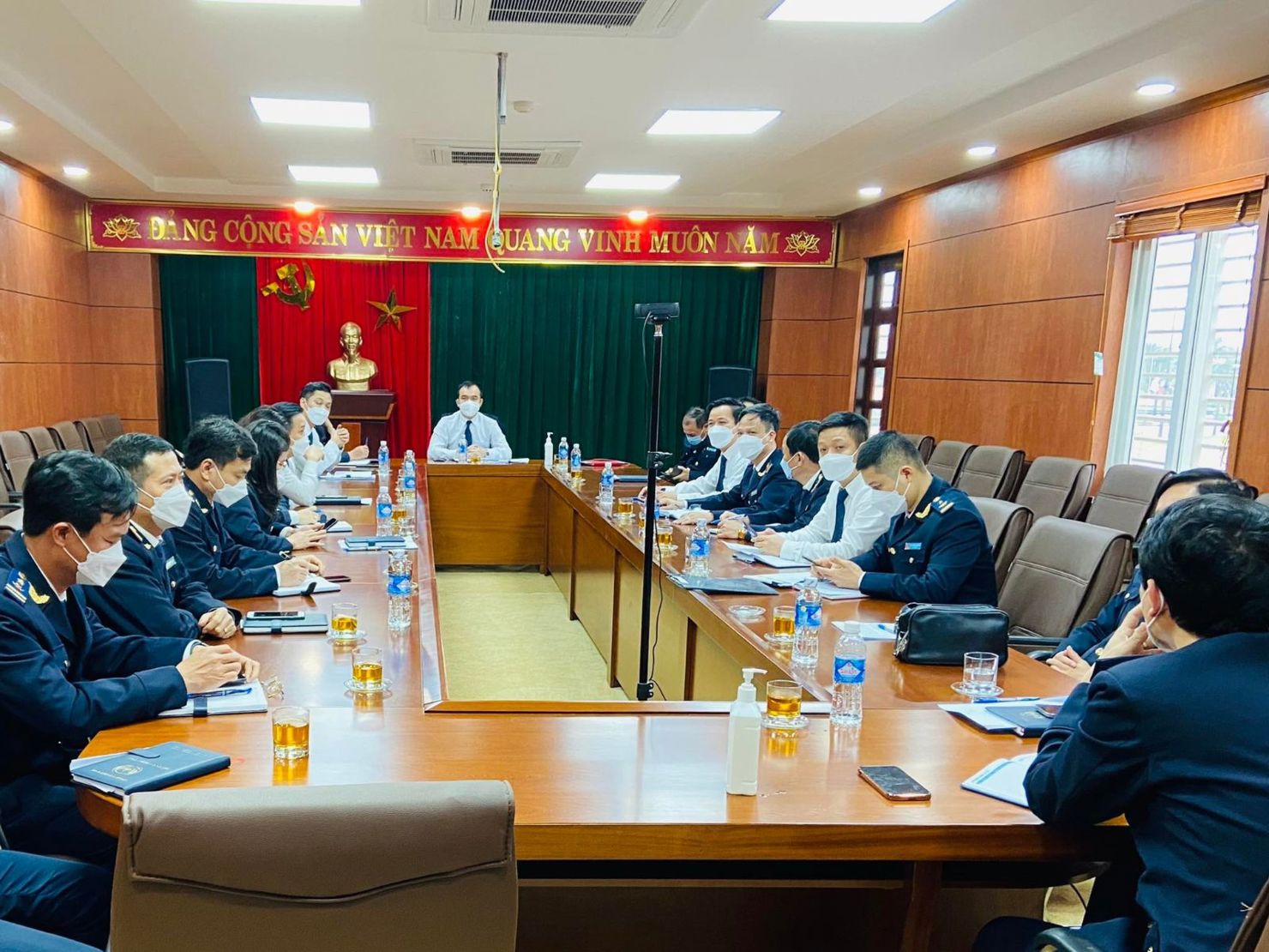 Cục Hải quan Hà Tĩnh họp triển khai nhiệm vụ quý I/2022